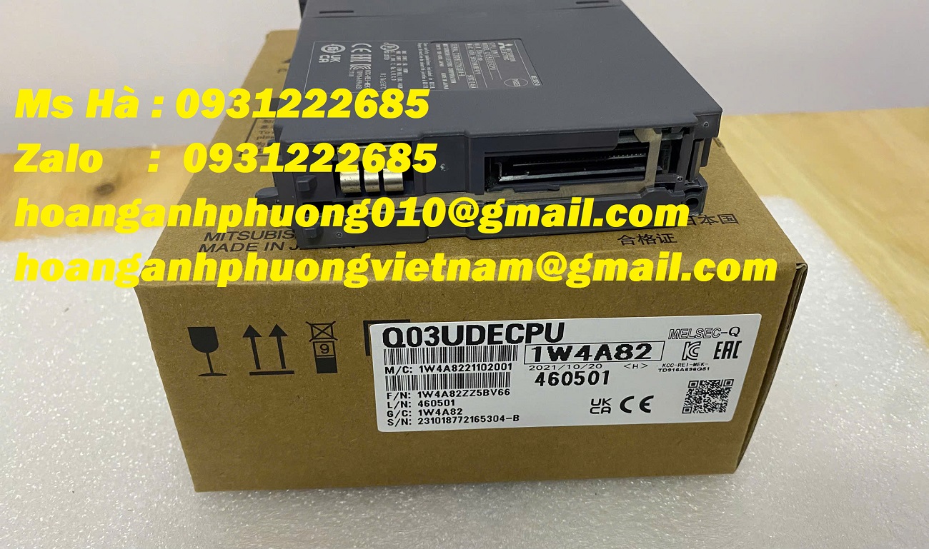 Bộ xử lý CPU hiệu suất cao dòng Mitsubishi Q03UDECPU